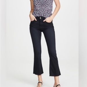 Frame Le Crop mini boot jeans in Marcella